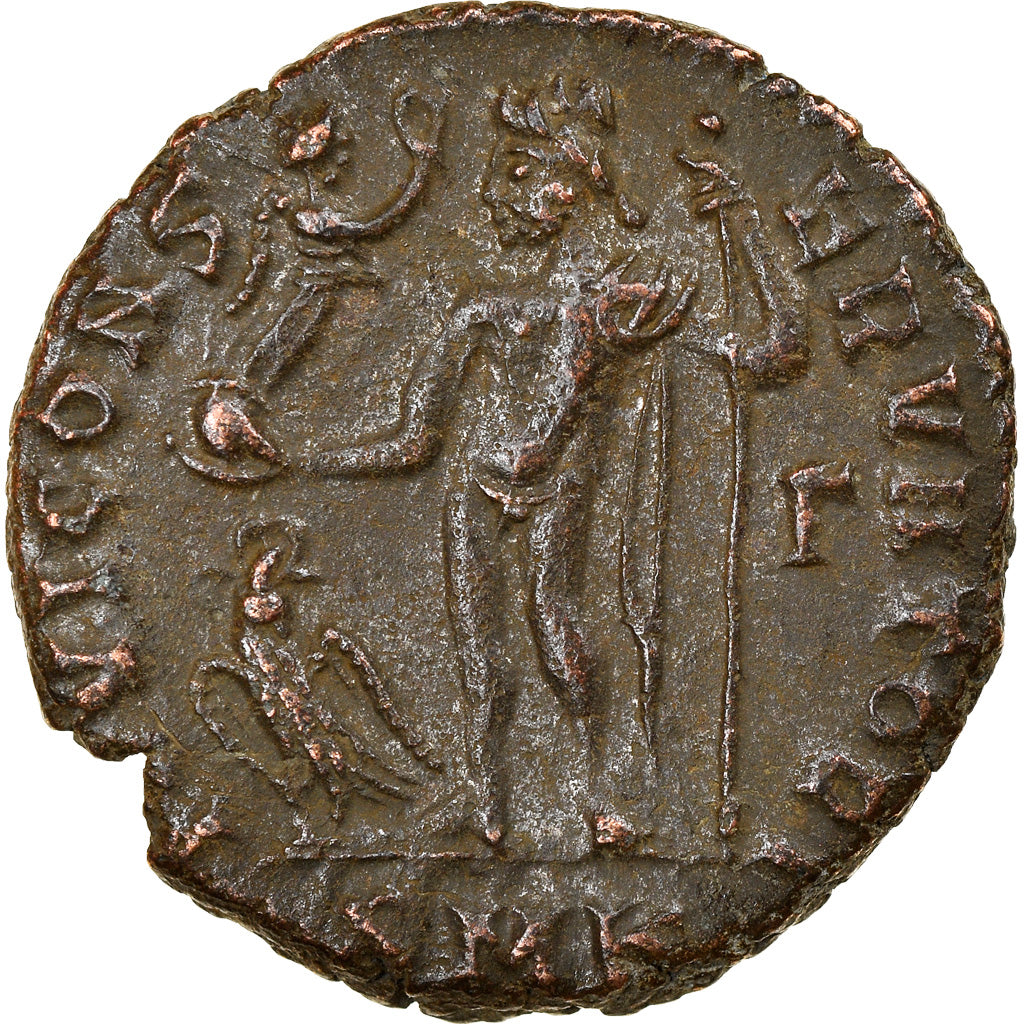 Moeda, Constantine I, Follis, 313-315, Kyzikos, AU(50-53), Bronze, RIC:3