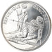 Munten, Frankrijk, Albertville - Slalom Skiing, 100 Francs, 1990, ESSAI, UNC