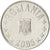 Moneta, Rumunia, 10 Bani, 2005, MS(63), Nickel platerowany stalą, KM:191