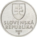 Munten, Slowakije, 10 Halierov, 2002, UNC-, Aluminium, KM:17