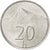 Moneta, Slovacchia, 20 Halierov, 2002, SPL, Alluminio, KM:18
