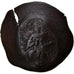 Monnaie, Isaac II Angelus, Aspron trachy, 1185-1195, Constantinople, TTB