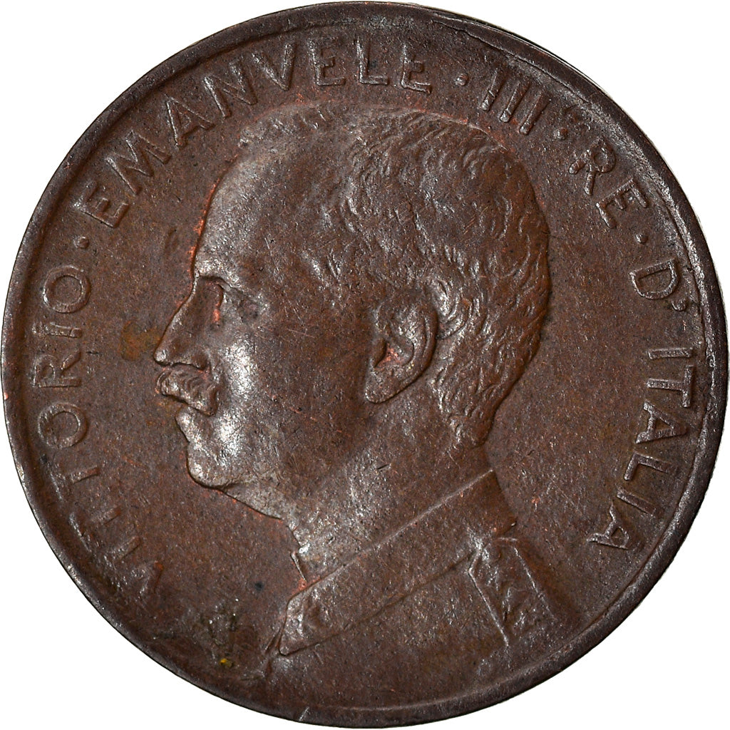 Moneta, Włochy, Vittorio Emanuele III, Centesimo, 1914, Rome, EF(40-45)