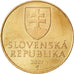 Moneta, Słowacja, Koruna, 2007, MS(63), Brąz platerowany stalą, KM:12