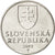Moneta, Slovacchia, 2 Koruna, 2003, SPL, Acciaio placcato nichel, KM:13