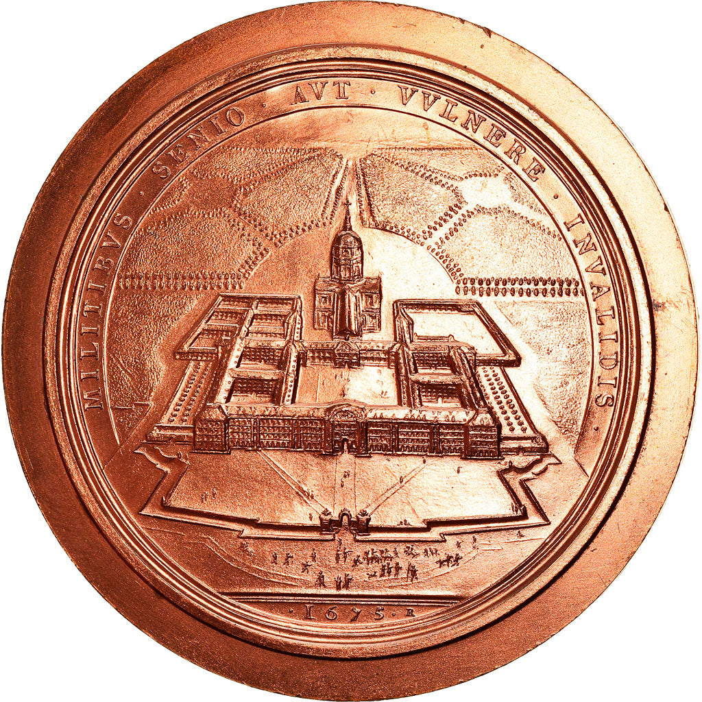 France, Médaille, Louis XIV, Les Invalides, History, 1974, Rottiers, SPL