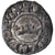 Moneda, Francia, Provence, Charles II d'Anjou, Obole coronat, BC+, Vellón