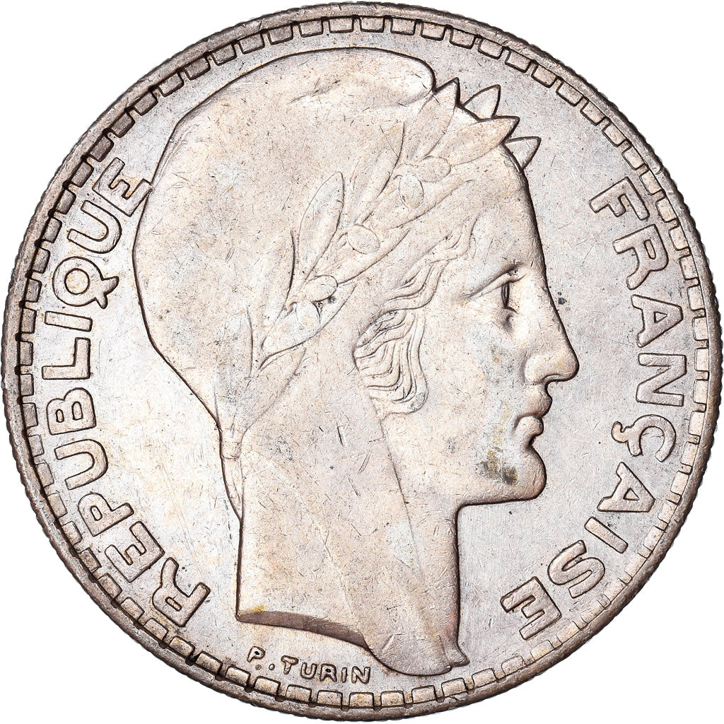 Monnaie, France, Turin, 20 Francs, 1933, Paris, TTB, Argent, Gadoury:852, KM:879