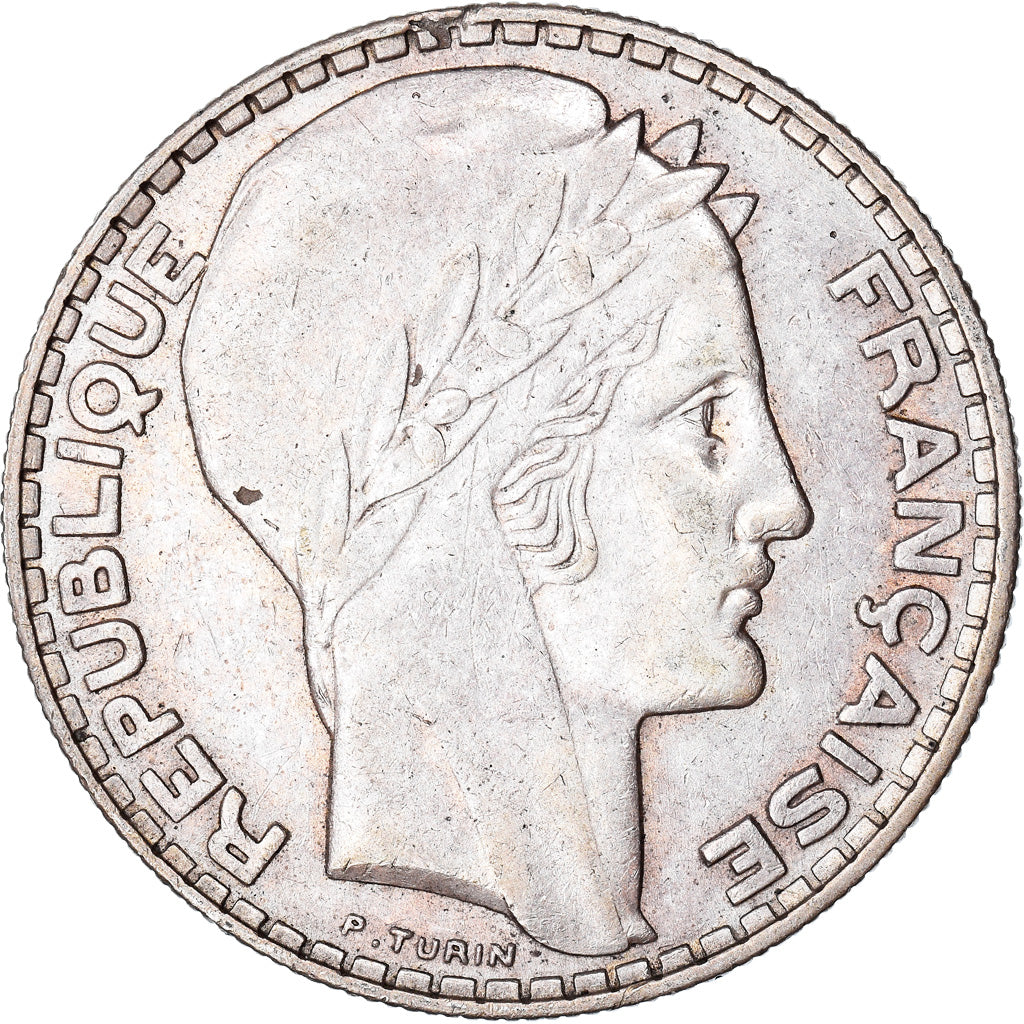 Monnaie, France, Turin, 20 Francs, 1933, Paris, TTB, Argent, Gadoury:852, KM:879