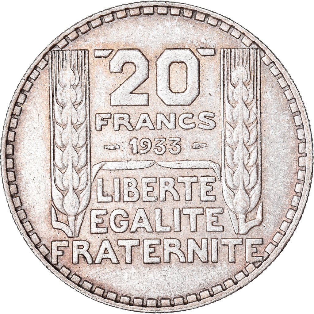 Monnaie, France, Turin, 20 Francs, 1933, Paris, TTB, Argent, Gadoury:852, KM:879