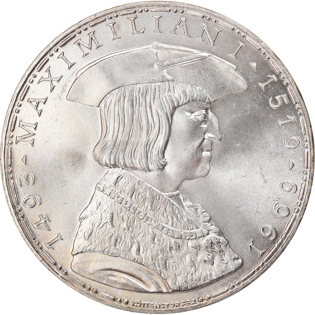 Münze, Österreich, 50 Schilling, 1969, UNZ+, Silber, KM:2906