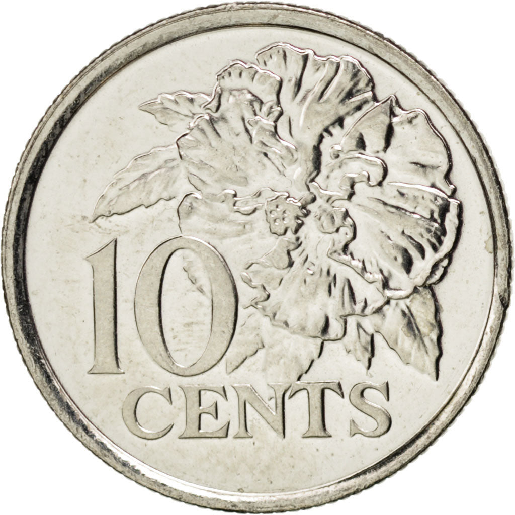 Monnaie, TRINIDAD & TOBAGO, 10 Cents, 2006, SPL, Copper-nickel, KM:31