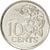 Moneta, TRYNIDAD I TOBAGO, 10 Cents, 2005, MS(63), Miedź-Nikiel, KM:31