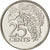 Munten, TRINIDAD & TOBAGO, 25 Cents, 2007, UNC-, Copper-nickel, KM:32