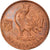 Moneda, Madagascar, Franc, 1943, Pretoria, MBC, Bronce, KM:2