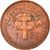 Moeda, Madagáscar, Franc, 1943, Pretoria, EF(40-45), Bronze, KM:2