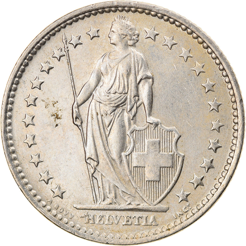 Monnaie, Suisse, 2 Francs, 1969, Bern, SUP+, Copper-nickel, KM:21a.1