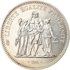 Munten, Frankrijk, Hercule, 50 Francs, 1974, Hybrid issue, PR, Zilver, KM:941.2