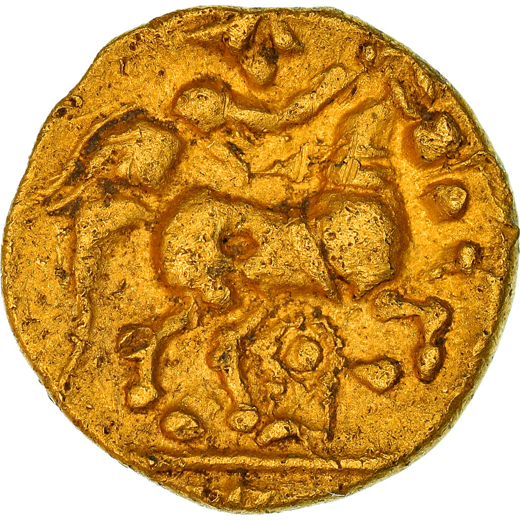 Carnutes, 1/4 Stater, 3rd-2nd century BC, Unpublished, Złoto, EF(40-45)