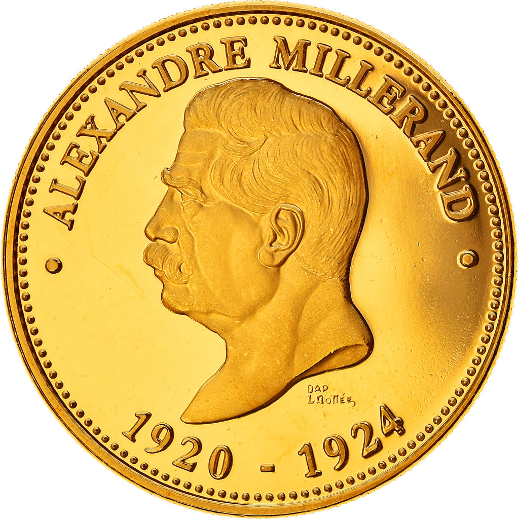 France, Medal, Alexandre Millerand, Président de la République, Politics
