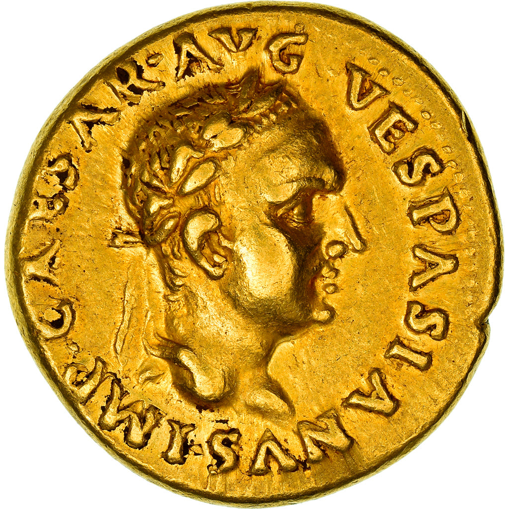 Vespasius, Aureus, 69-70, Tarraco, Extremely rare, Goud, ZF, RIC:1297