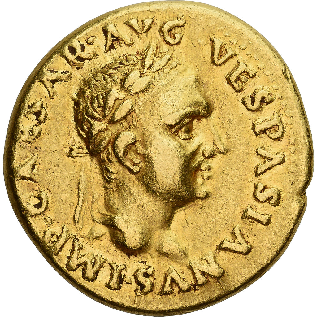 Vespasian, Aureus, 69-70, Tarraco, Extremely rare, Oro, MBC, RIC:1297