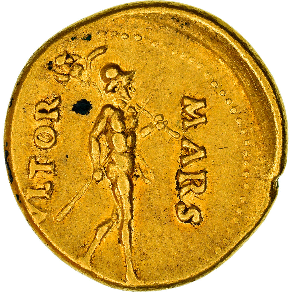 Vespasius, Aureus, 69-70, Tarraco, Extremely rare, Goud, ZF, RIC:1297