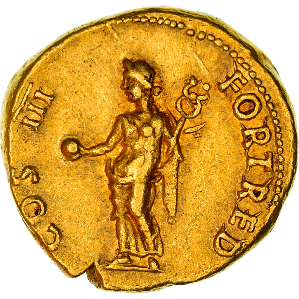 Vespasian, Aureus, 71, Lyon - Lugdunum, Dourado, AU(50-53), RIC:1111