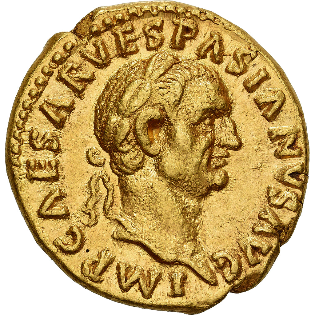 Vespasian, Aureus, 70, Rome, Oro, EBC, Calicó:607, RIC:28
