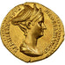 Sabina, Aureus, 128-129, Rome, Very rare, Gold, SS+, Calicó:1420, RIC:2484