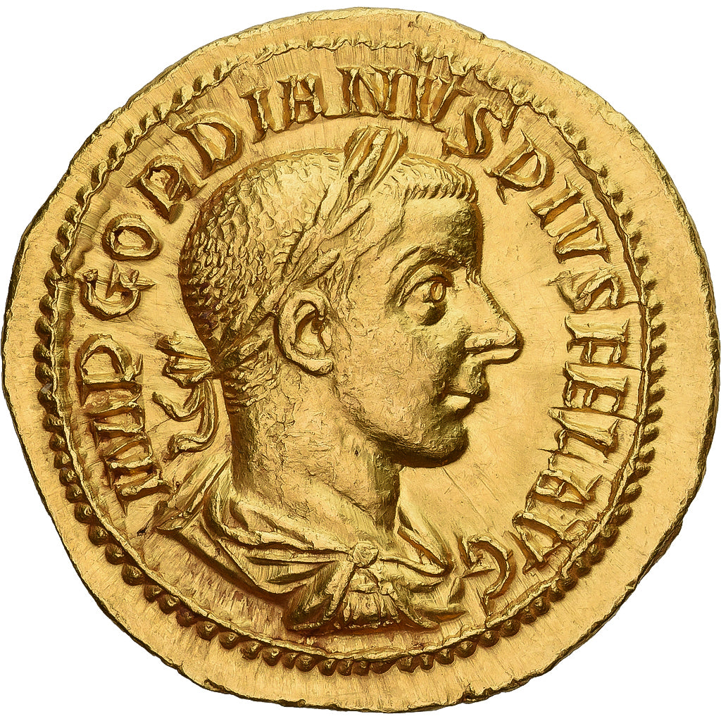 Gordian III, Aureus, 241-243, Rome, Oro, EBC+, RIC:97