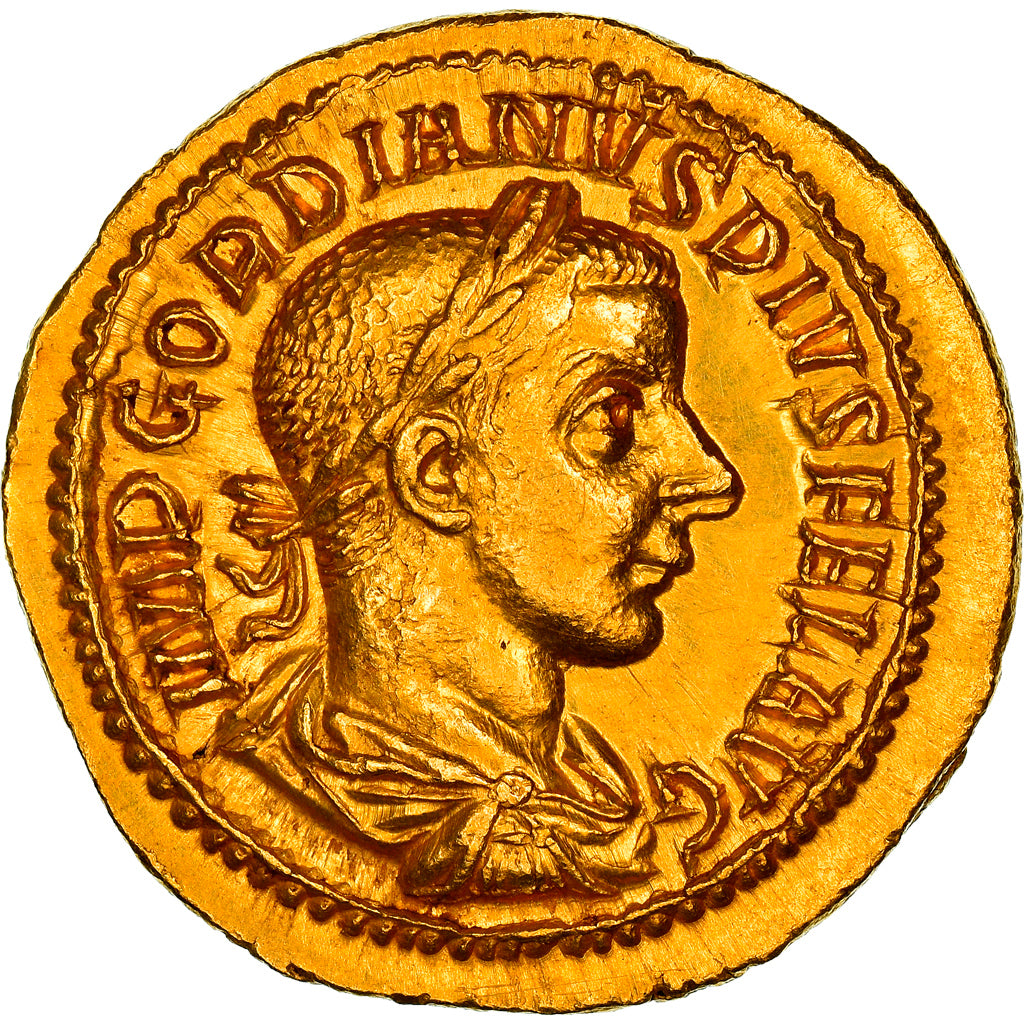 Gordian III, Aureus, 241-243, Rome, Gold, MS(60-62), RIC:97