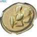Mísia, Stater, ca. 550-450 BC, Cyzicus, Eletro, NGC, VF 5/5-5/5, SNG-France:205