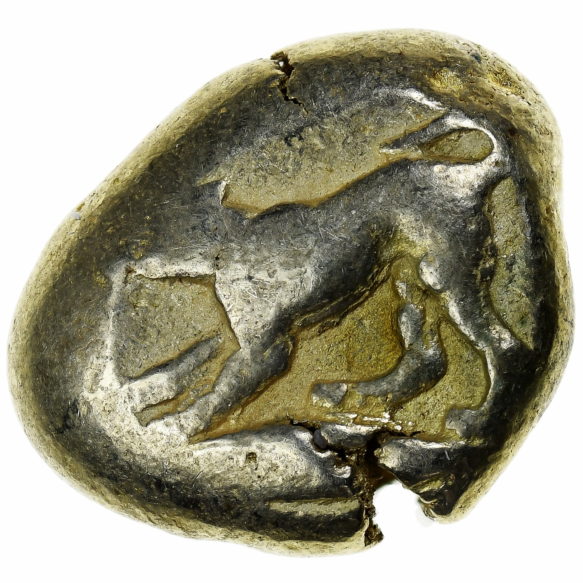 Mísia, Stater, c. 550-475 BC, Cyzicus, Eletro, VF(20-25), SNG-France:230