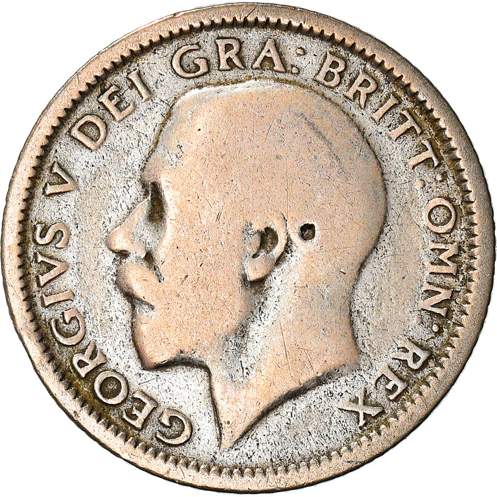 Münze, Großbritannien, George V, 6 Pence, 1925, S, Silber, KM:815a.1