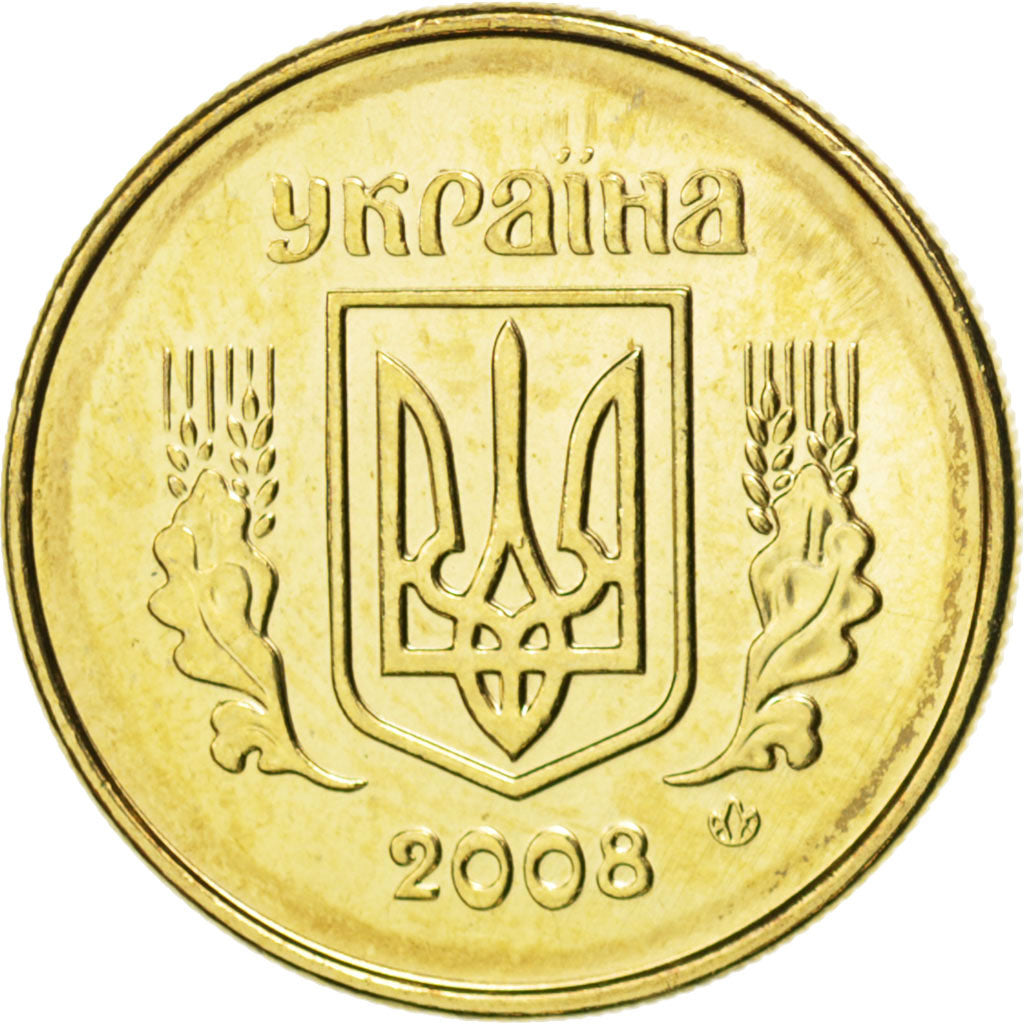 Monnaie, Ukraine, 10 Kopiyok, 2008, SPL, Aluminum-Bronze, KM:1.1b
