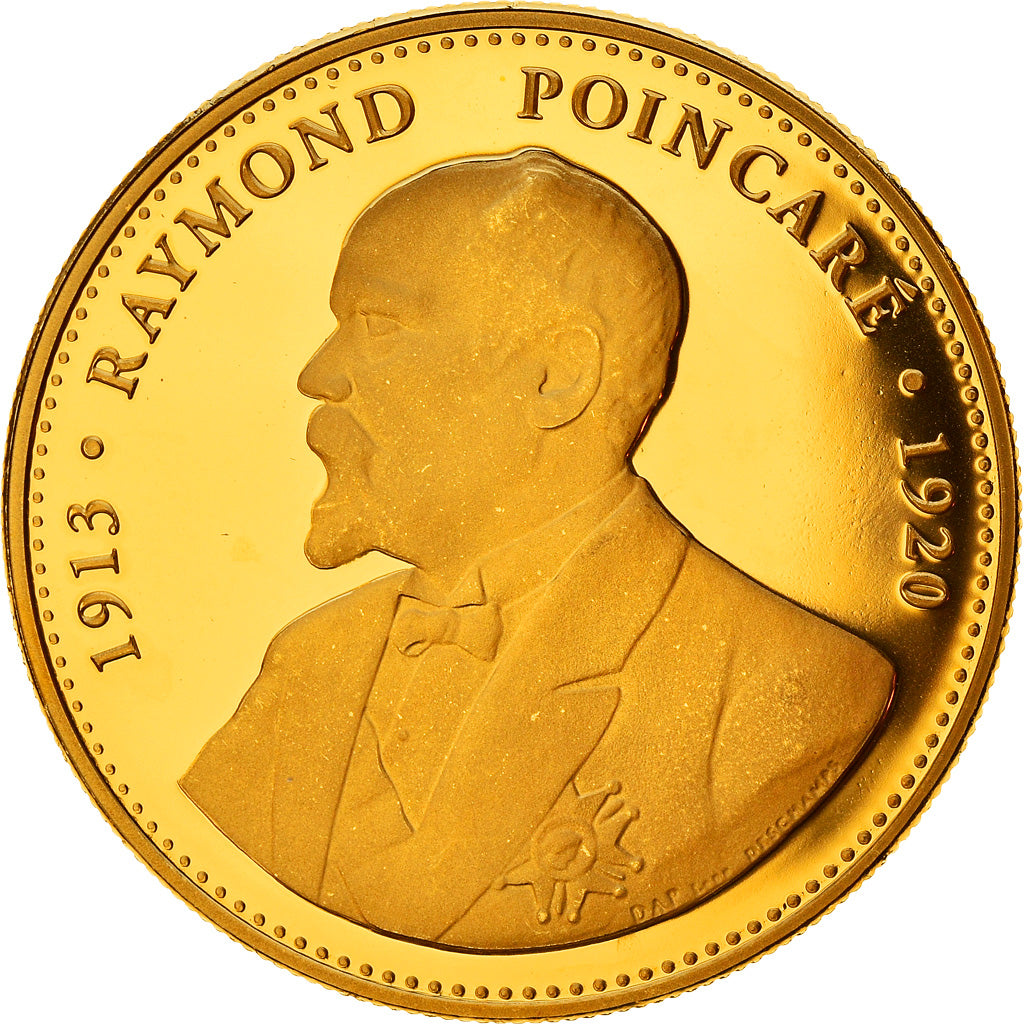 Francia, medaglia, Raymond Poincaré, Président de la République, Politics