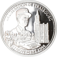 France, Medal, La Libération de Strasbourg, History, MS(65-70), Silver