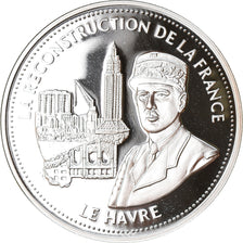 Francja, Medal, De Gaulle, La Reconstruction de la France, Historia, MS(65-70)