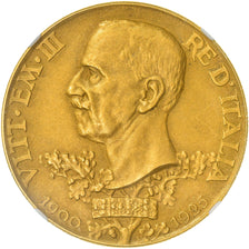 Italy, Vittorio Emanuele III, 100 Lire, 1925, Rome, Gold, NGC, PF62, KM:66