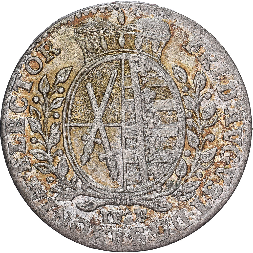 Münze, Deutsch Staaten, SAXONY-ALBERTINE, Friedrich August III, 1/12 Thaler