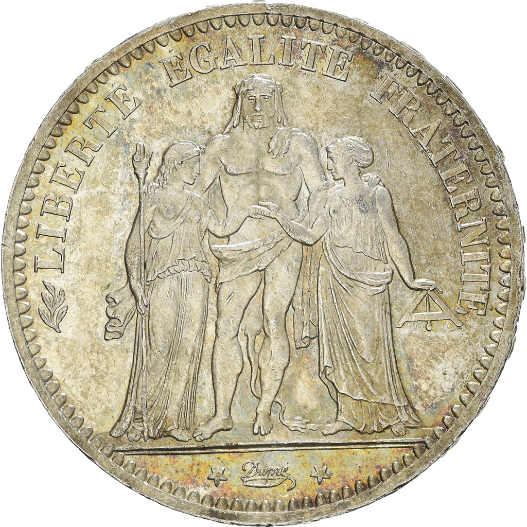 Münze, Frankreich, Hercule, 5 Francs, 1873, Paris, VZ, Silber, KM:820.1