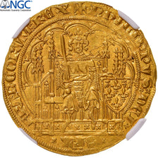 Frankreich, Philippe VI, Ecu d'or à la chaise, 1337, Pontivy's Hoard, Gold