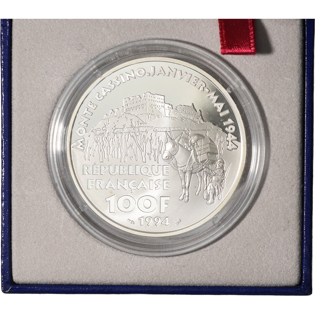Monnaie, France, Monnaie de Paris, Maréchal Juin, 100 Francs, 1994, Paris, FDC
