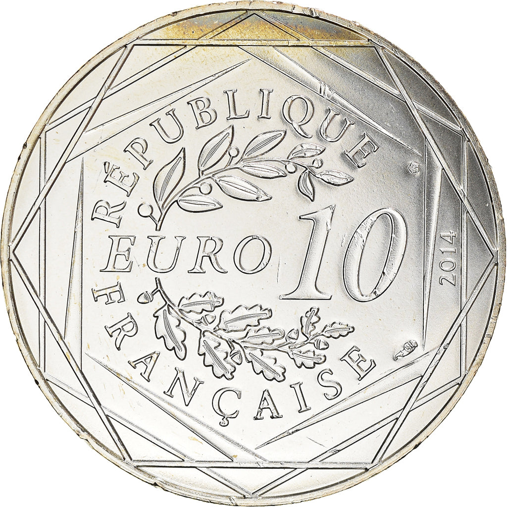 France, 10 Euro, Monnaie de Paris, Sempé - Printemps - Liberté, 2014, Paris