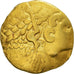 Ambiani, 1/4 Stater, 2nd century BC, Dourado, VF(30-35), Delestrée:61
