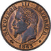 Francja, Napoleon III, 5 Centimes, 1863, Paris, Brązowy, NGC, MS64RB