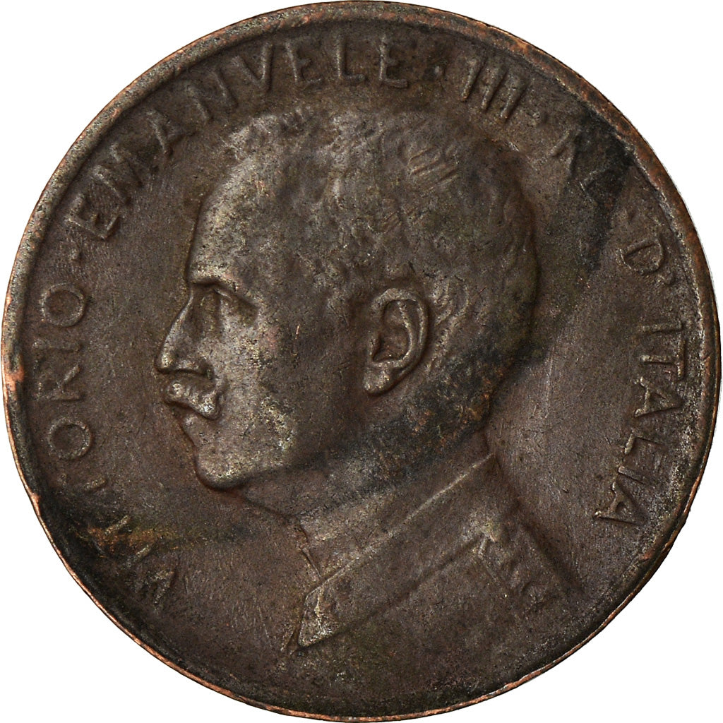 Münze, Italien, Vittorio Emanuele III, Centesimo, 1909, Rome, SS, Bronze, KM:40