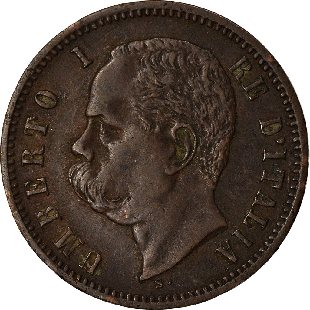 Monnaie, Italie, Umberto I, 2 Centesimi, 1897, Rome, TTB+, Cuivre, KM:30
