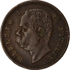 Münze, Italien, Umberto I, 2 Centesimi, 1897, Rome, SS+, Kupfer, KM:30